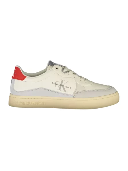 Trampki Calvin Klein skórzane białe