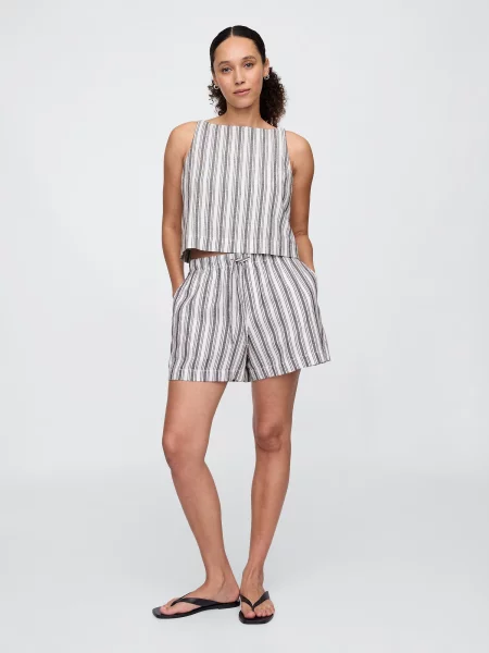 Pantaloni scurți Gap negru