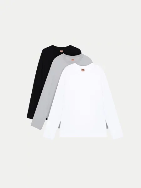 Лонгслив ейсік белый