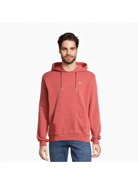 Tricou cu glugă cu glugă FILA Bengel Regular pentru bărbați marsala