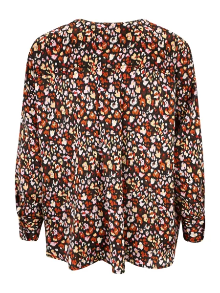 Dorothy Perkins Petite Bluza šampanjac / narančasta / roza crna