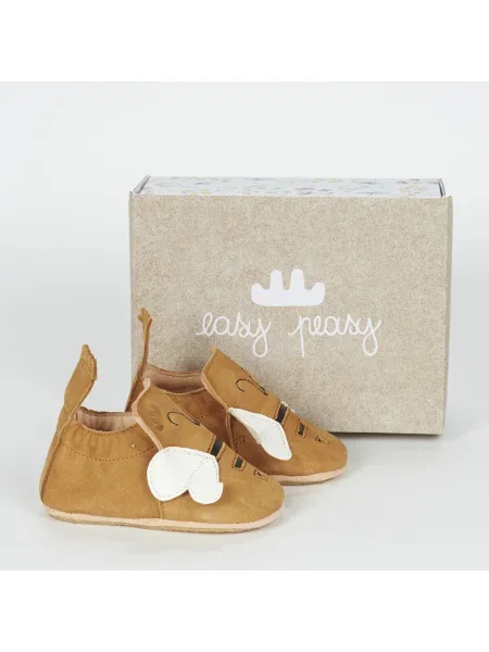 Pantofi copii Easy Peasy maro