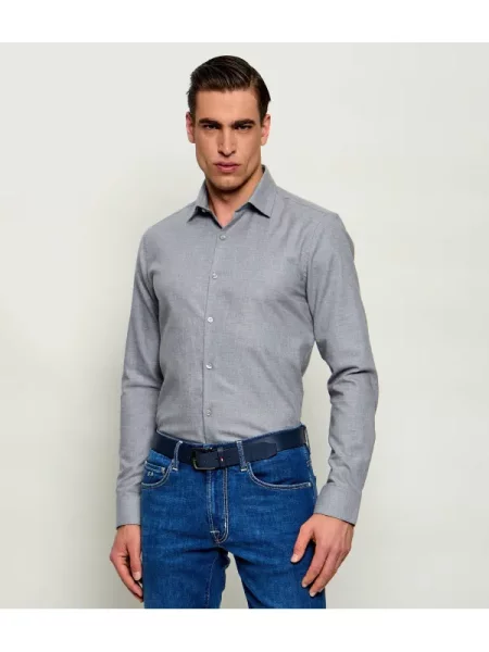 Calvin Klein Cămașă | stretch gri
