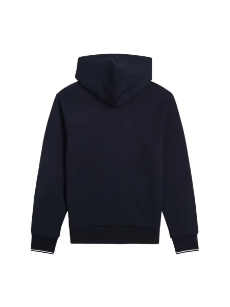 Bluza z kapturem Fred Perry z kapturem niebieska