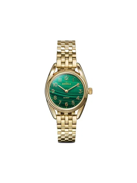 Pantofi derby Shinola verde
