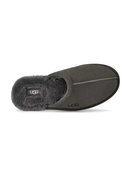 Замшеві капці UGG Scuff сірий