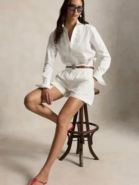 Элегантные шорты Polo Ralph Lauren из поплина