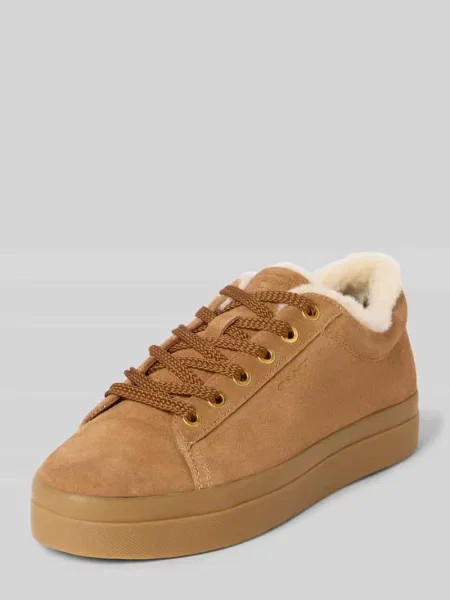 Gant Avona sneakersy zamszowe brązowe