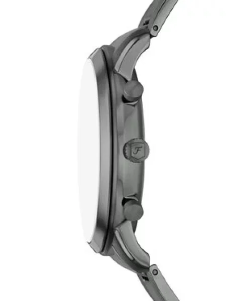 Ura s kronografom Fossil siva