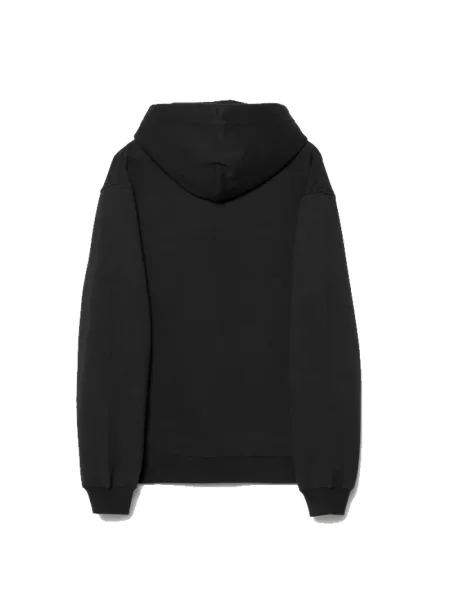 Haftowana bluza z kapturem Maharishi z kapturem czarna
