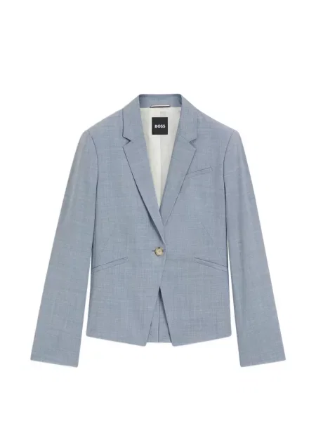 Блейзър Boss с ревер синьо