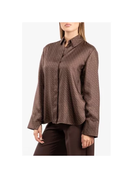 Koszula Max Mara brązowa