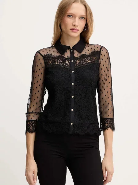 Cămașă Morgan clasică negru