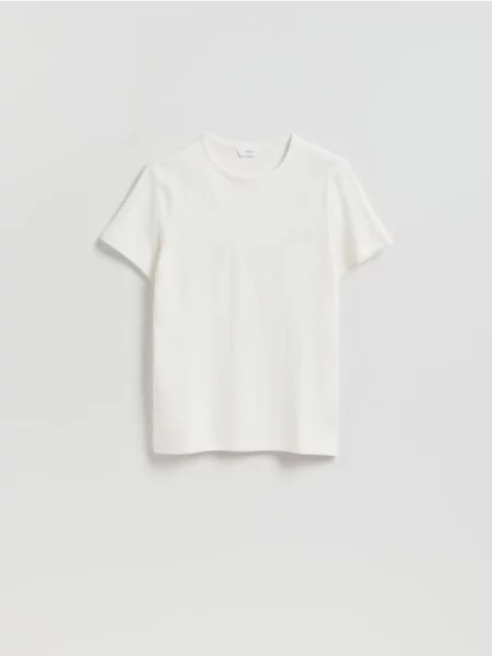 Reserved Tricou slim fit crem