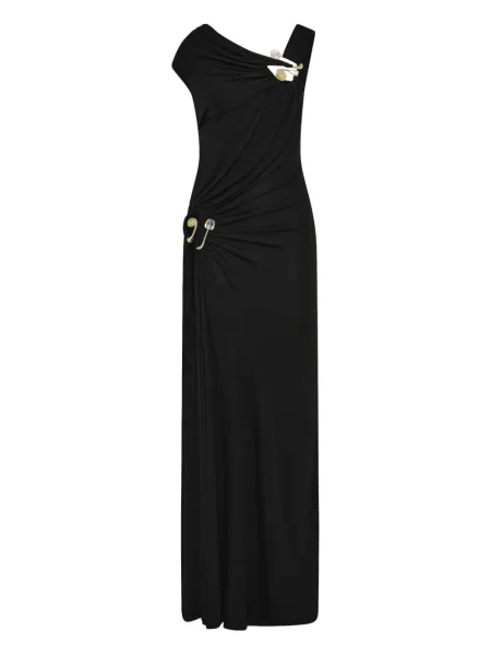 Rochie maxi Christopher Esber drapată de costum negru