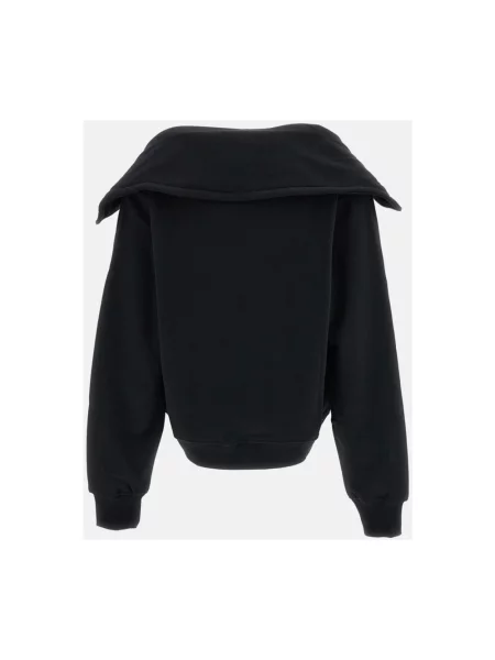 Bluza rozpinana 7 For All Mankind z kapturem czarna
