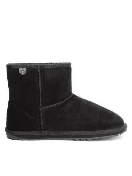 EMU Australia Sniego batai Wallaby Mini Teens juoda