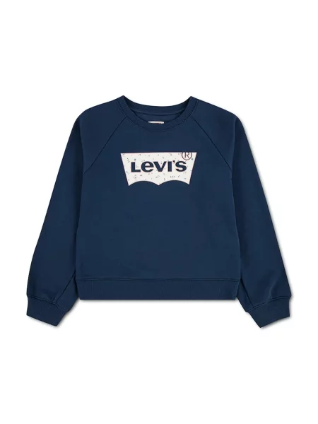 Levi's mikina detská s bavlnou FLORAL BATWING CREW