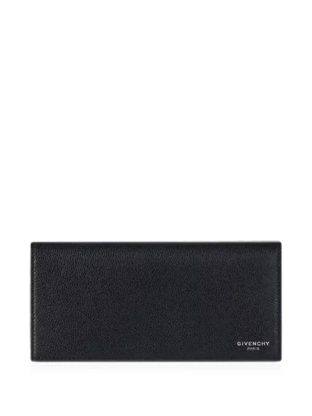 Lung portofel Givenchy din piele negru