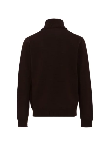 Sweter z golfem dziecięcy Gucci brązowy