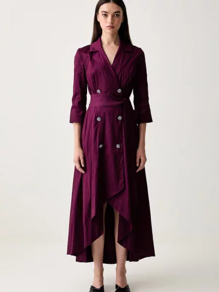 Joseph Ribkoff rochie evazată violet