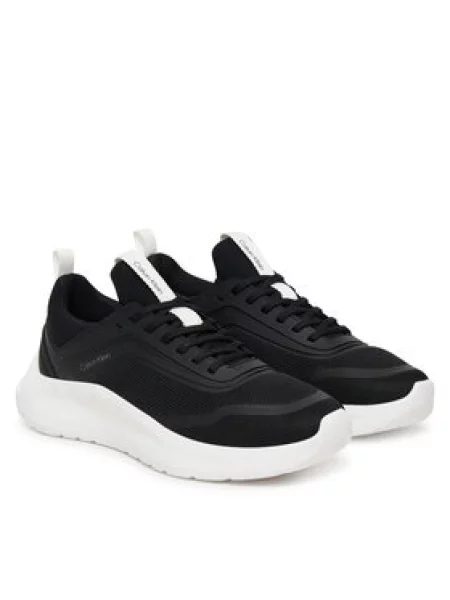 Calvin Klein Laisvalaikio batai Light Eva Run Sock Mesh Lycra juoda