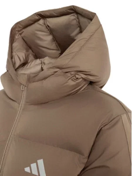 Zimní bunda adidas béžová