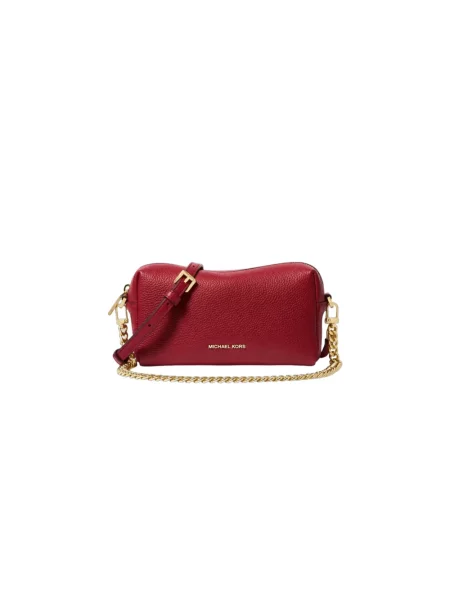 Torebka crossbody Michael Kors skórzana czerwona