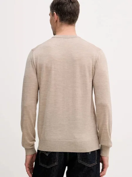 Eton sweter wełniany beżowy
