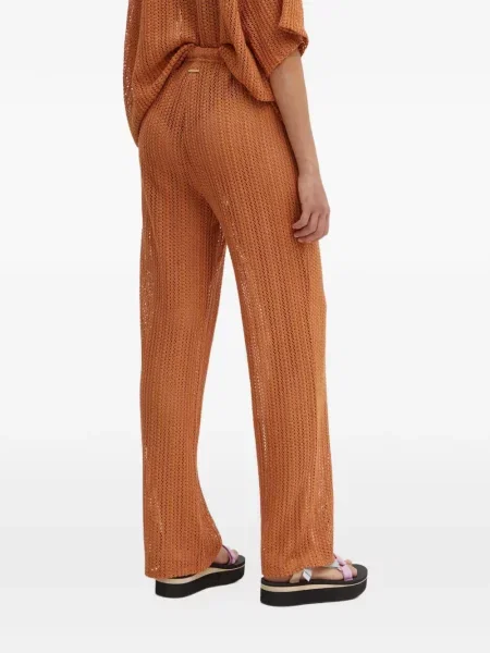 Pantaloni Billabong tricotate cu cordon maro