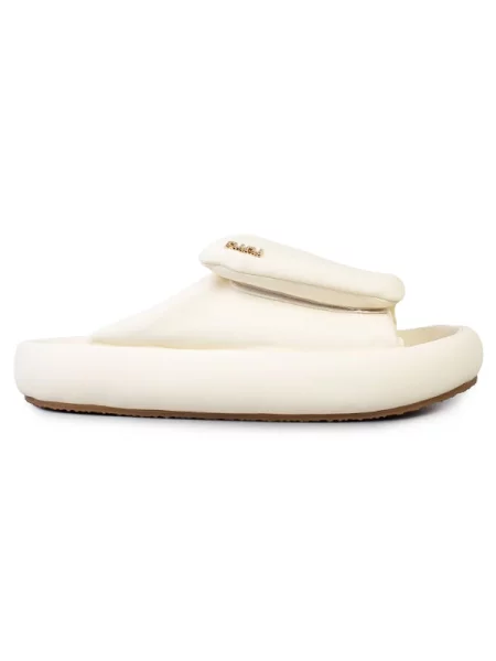 Шкіряні Шльопанці ModaMilano бежевий