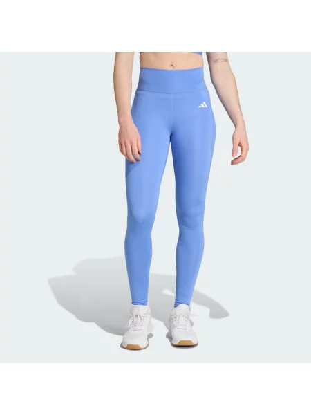 Dlouhé legíny Optimé Essentials Stash Pocket modré
