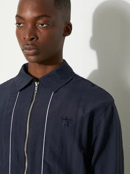 Куртка Awake NY Classic Logo Coaches Jacket перехідна синій