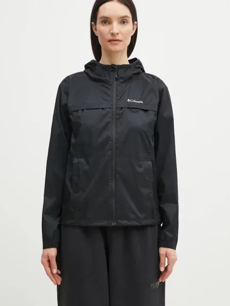 Columbia jachetă de exterior Crested Canyon Windbreaker negru