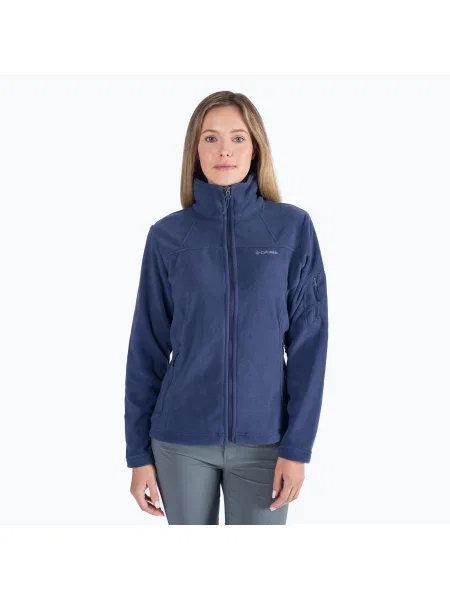 Дамски поларен суитшърт Columbia Fast Trek II тъмносин синьо