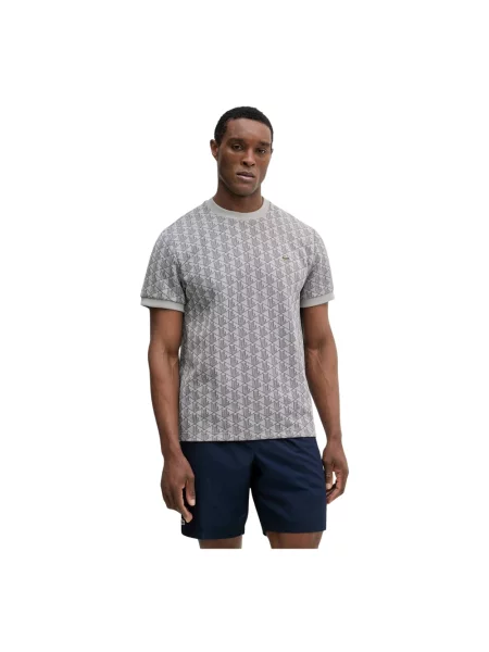 Lacoste t-shirt szara