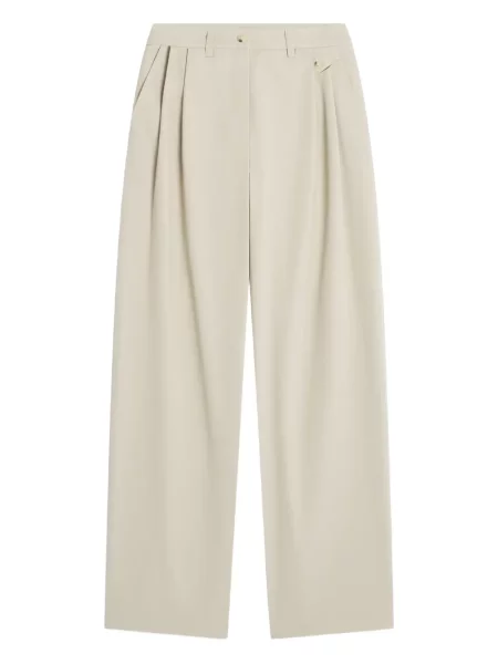 Pantaloni Maison Kitsune plisate
