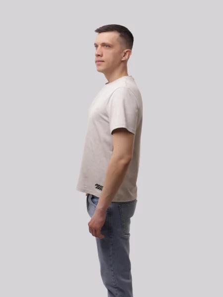 Футболка New Krop серая