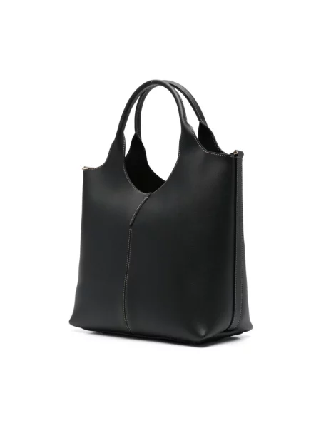 Shopperka Tod's zamszowa czarna