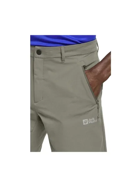Pánske trekové šortky Jack Wolfskin Pico Trail stone béžová