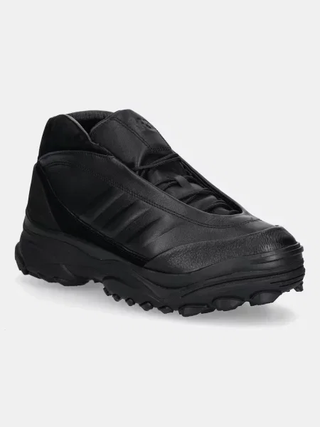 Sneakers din piele Mid negru
