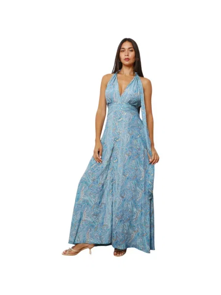 Rochie La Modeuse albastru