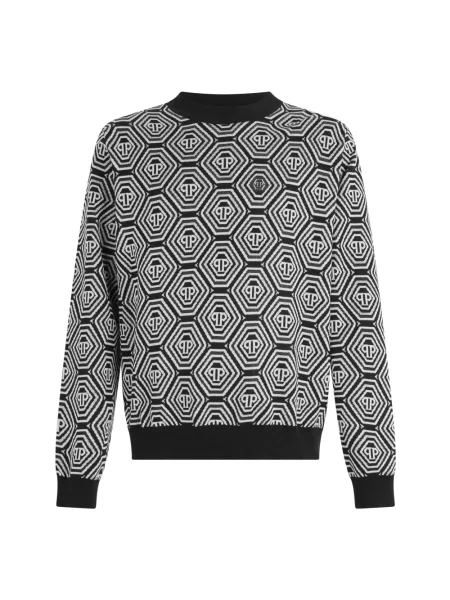 Sweter Philipp Plein czarny