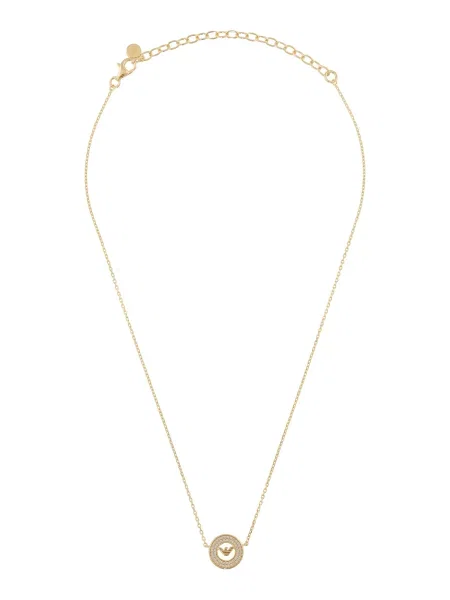 Emporio Armani colier de EAGLE LOGO argint