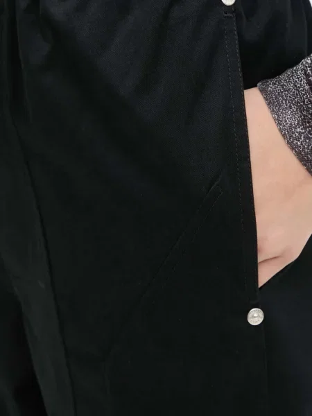 Spodnie Moschino Jeans czarne