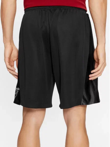 Reebok Športne kratke hlače Basketball črna