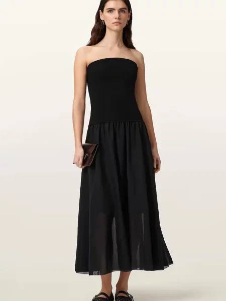 AllSaints Rochie TEGAN' negru