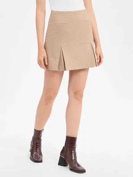 HUGO spódniczka mini Ramola Kobiety w 34 beżowy