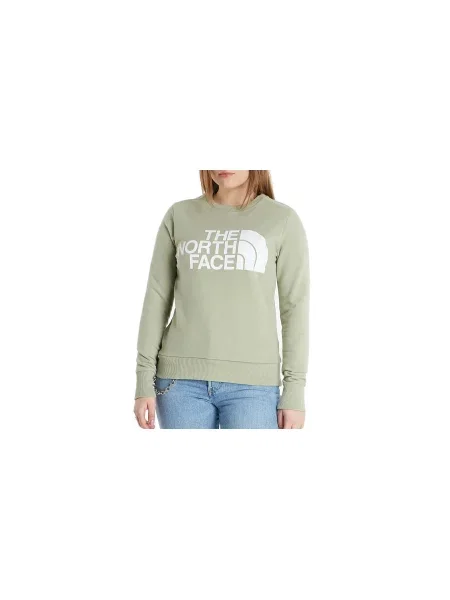 The North Face W Standard Crew Kobiety Bluzy i bluzy z kapturem The North Face Size: XS zielony