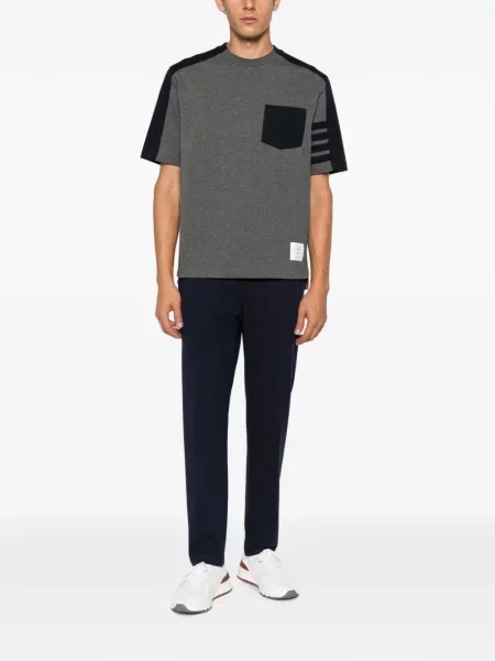 Tricou Thom Browne gri